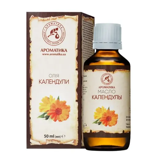 Prírodný rastlinný olej Nechtík - 50 ml - Aromatika