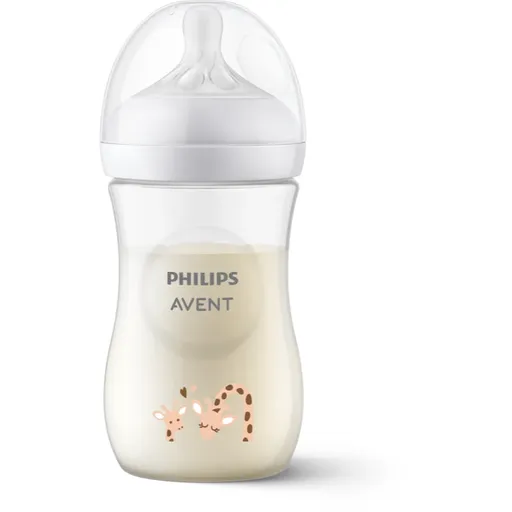 Philips Avent Natural Response SCY903/66 dojčenská fľaša 3-6 m Giraffe 260 ml
