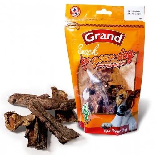 GRAND - pamlsky GRAND sušené plúca 50g