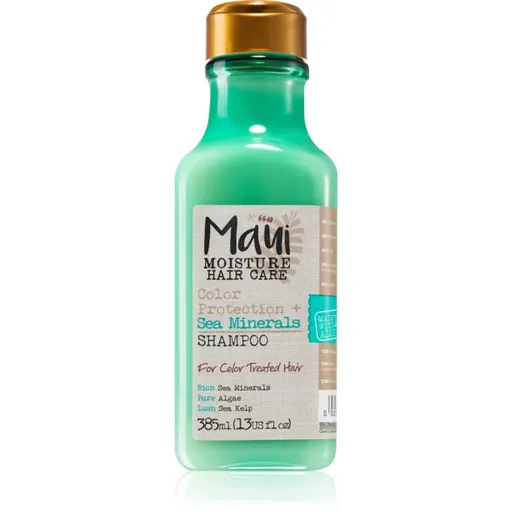 Maui Moisture Colour Protection + Sea Minerals rozjasňujúci a posilňujúci šampón pre farbené vlasy s minerálmi 385 ml