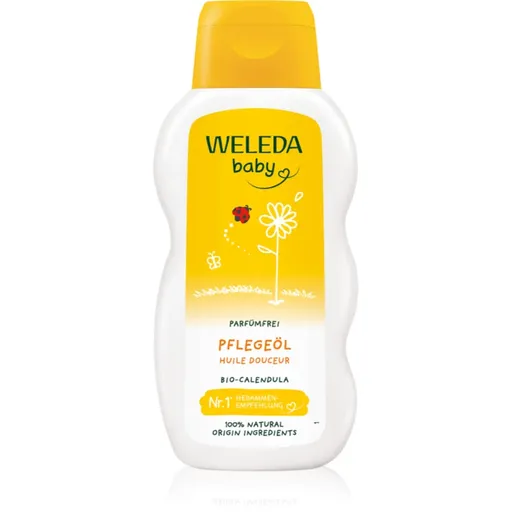 Weleda Baby and Child nechtíkový dojčenský olej bez parfumácie 200 ml