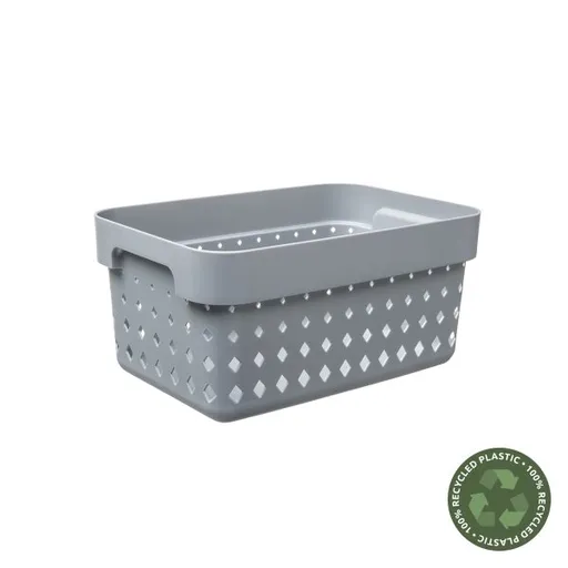 PLAST TEAM - Košík úložný 5l Seoul šedý
