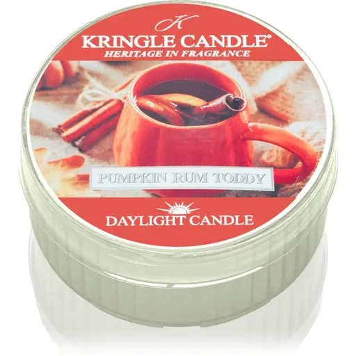 Kringle Candle Pumpkin Rum Toddy čajová sviečka 42 g