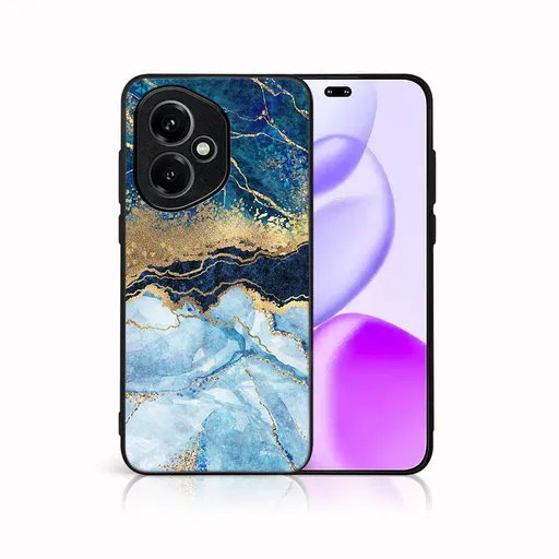 MY ART Ochranný kryt pre Honor 400 5G BLUE MARBLE (141)