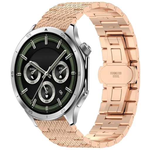 CLASSIC TWILL Kovový remienok pre OnePlus Watch 3 ROSE GOLD