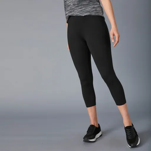 Strečové džersejové 3/4 legíny z eco-friendly bio bavlny