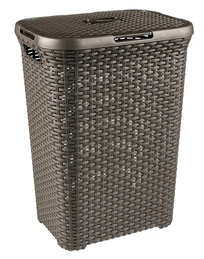 CURVER Kôš na špinavú bielizeň STYLE 60L | hnedá