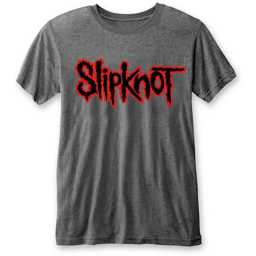 Slipknot tričko Logo Šedá S