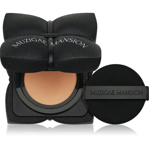 MUZIGAE MANSION Sleek Matt Cushion dlhotrvajúci make-up v hubke SPF 50+ pre dokonalý vzhľad odtieň N25 15 g