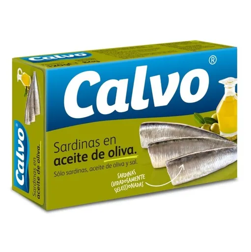 CALVO Sardinky v olivovom oleji 120 g