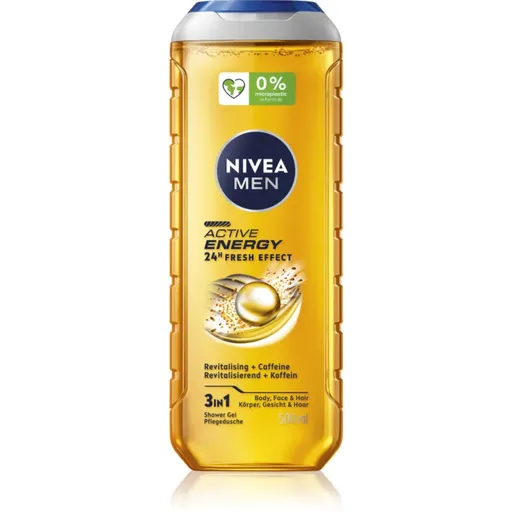 NIVEA MEN Active Energy sprchový gél pre mužov 500 ml