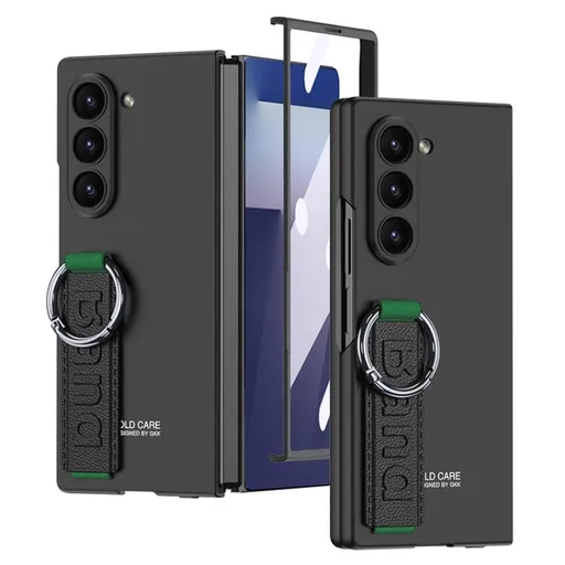 GKK BAND Ochranný kryt s držiakom Samsung Galaxy Z Fold7 5G BLACK