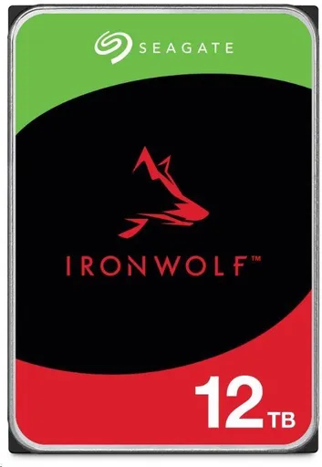 SEAGATE HDD 12TB IRONWOLF (NAS), 3.5", SATAIII, 7200 RPM, Cache 256MB