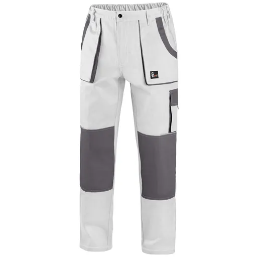 Canis (CXS) Pracovné nohavice CXS LUXY JOSEF - Biela / šedá | 58
