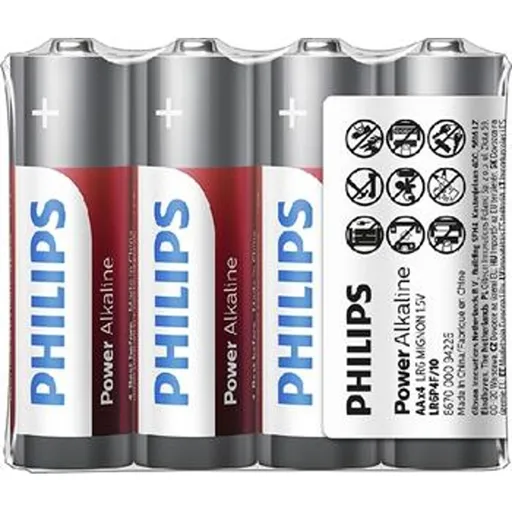PHILIPS LR03P4F/10 mikrotužkové batérie 4 kusy