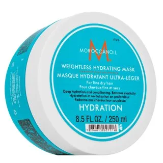 Moroccanoil Hydration Weightless Hydrating Mask posilňujúca maska pre suché a jemné vlasy 250 ml