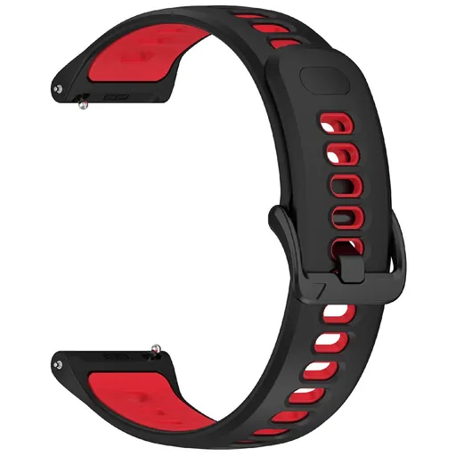 SPORTY Vymeniteľný silikónový remienok Coros Pace 4 BLACK-RED