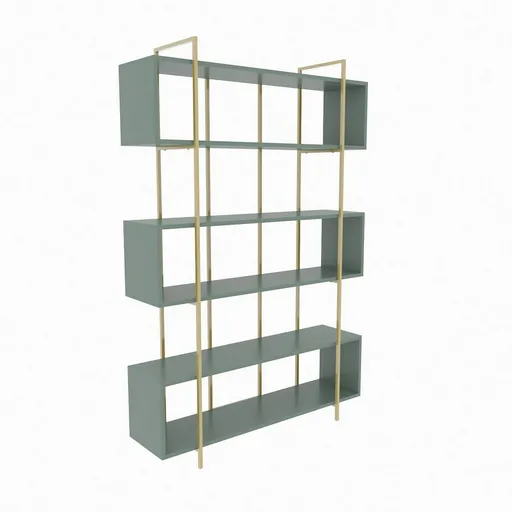 Knižnica Bruti Green and Gold