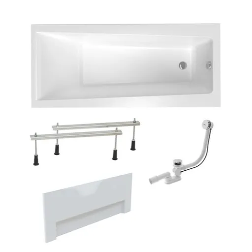 Obdĺžniková vaňa Laguna Idea Plus 150x75 cm akrylát ľavá aj pravá SIKOID1500ANPC