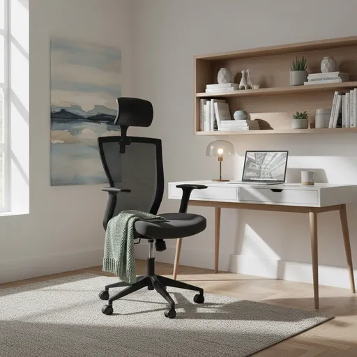 Signal Kancelárske kreslo Q-328H | čierna