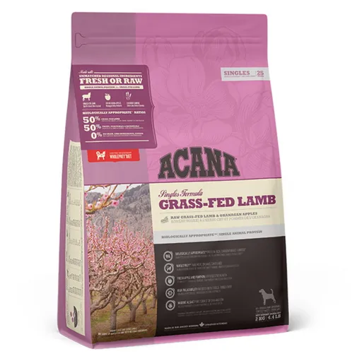 ACANA Grass-Fed Lamb Singles pre psov 1 ks, Hmotnosť balenia (g): 11,4 kg
