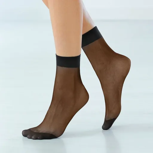 Súprava 10 párov silónových ponožiek