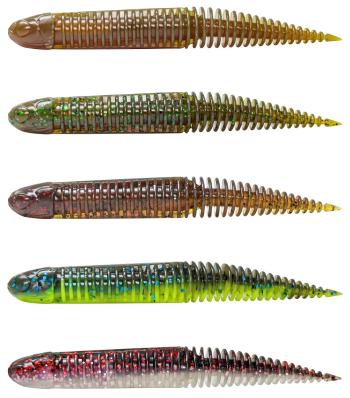 Savage gear gumová nástraha ned dragon tail slug clear water mix 5 ks - 8,8 cm 4 g