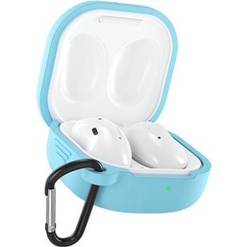 AlzaGuard Premium Silicone Case na Samsung Galaxy Buds Live / Buds Pro / Buds 2 / Buds 2 Pro svetlo (AGD-SCS002L)