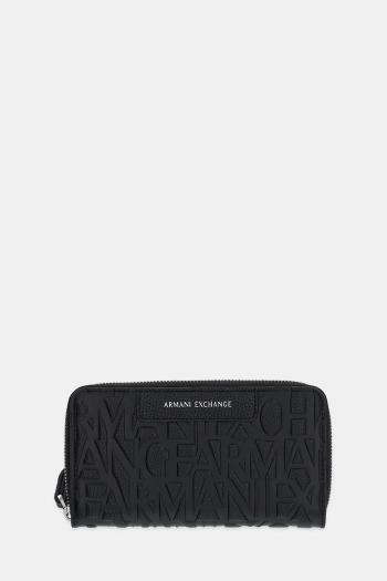 Peňaženka Armani Exchange dámska, čierna farba, XW001606 AF15774