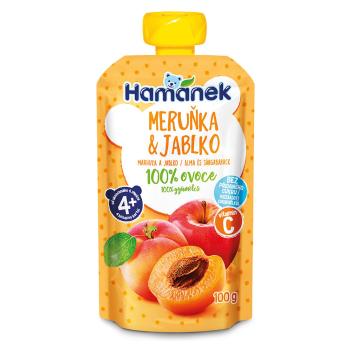 HAMÁNEK Marhuľa a jablko 4m+ 100 g