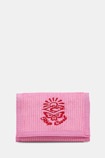 Bavlnená peňaženka Rip Curl ružová farba, 010WWA