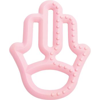 Minikoioi Teether Silicone hryzadielko 3m+ Pink 1 ks