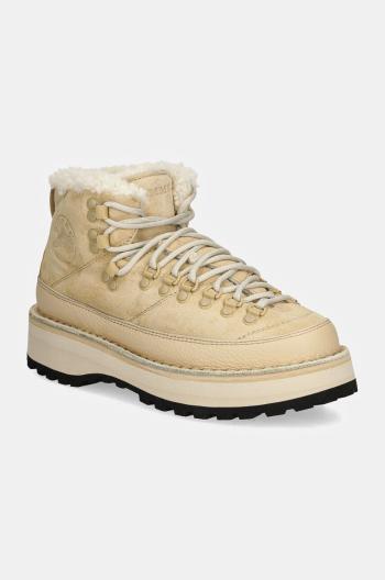 Semišové topánky Diemme Sesto Shearling dámske, béžová farba, na platforme, zateplené, DI23FWSEW-I01X061SND