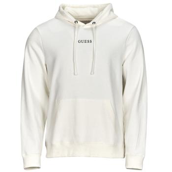 Guess  ROY GUESS HOODIE  Mikiny Biela