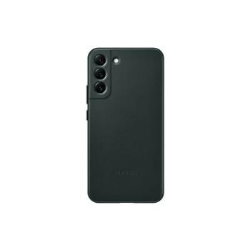 Samsung Galaxy S22+ 5G Kožený zadný kryt zelený (EF-VS906LGEGWW)