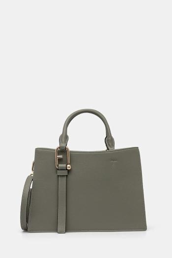 Kožená kabelka Furla zelená farba, WB01336 BX2045 AG700