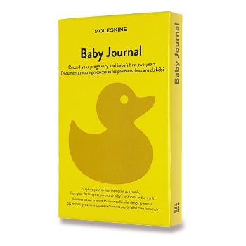 Zápisník Moleskine Passion Baby Journal ŽLUTÝ - tvrdé desky - L, linkovaný 1331/1517121