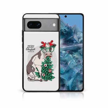 MY ART Kryt s vianočným dizajnom Google Pixel 8 MERRY CHRISTMAS (074)