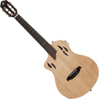 Ortega RTPSTD-NAT-L 4/4 Spruce Natural Klasická gitara s elektronikou