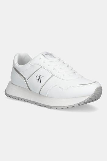 Detské tenisky Calvin Klein Jeans biela farba, V3A9-82033
