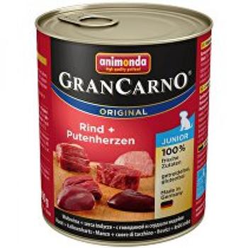 Animonda GRANCARNO cons. JUNIOR hovädzie/prsné srdce 800g + Množstevná zľava
