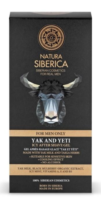 NATURA SIBERICA MEN Ľadový gél po holení Yak a Yeti 150 ml