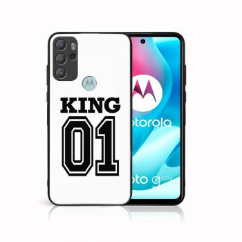 MY ART Silikónový obal Motorola Moto G60s KING (029)