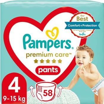 PAMPERS Premium Care Pants veľ. 4 (58 ks) (8001090759993)