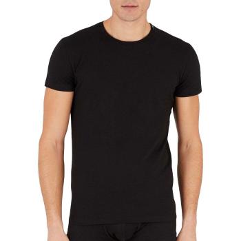 Emporio Armani  Iconic Lounge Stretch Piquet T-Shirt Black  Tričká a polokošele Čierna