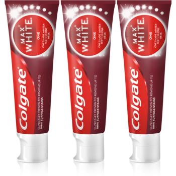 Colgate Max White One bieliaca zubná pasta 3x75 ml