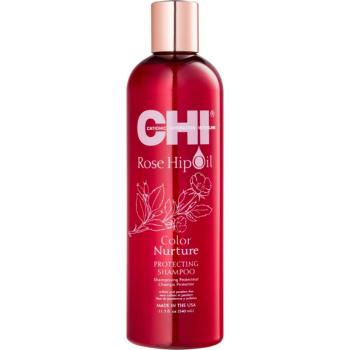 CHI Rose Hip Oil Shampoo šampón pre farbené vlasy 340 ml