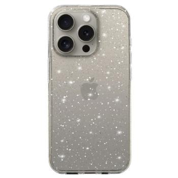 MG Crystal Glitter kryt na iPhone 16 Plus, strieborný