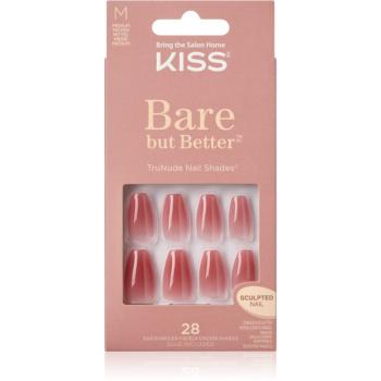 KISS Bare But Better Medium umelé nechty 28 ks