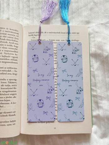 In my Hockey romance era - könyvjelző